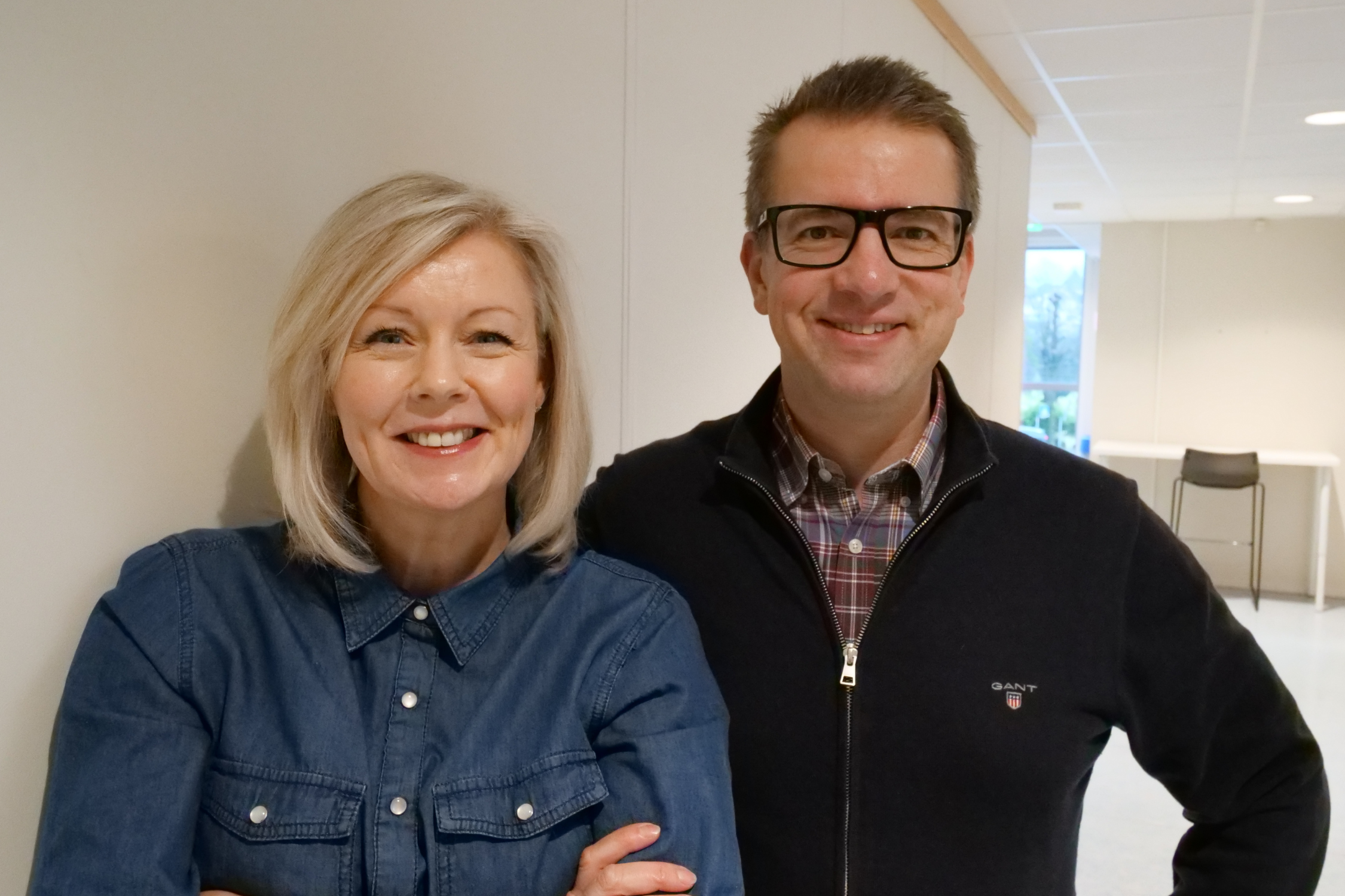 Mette Garmannslund og Steinar Hvål