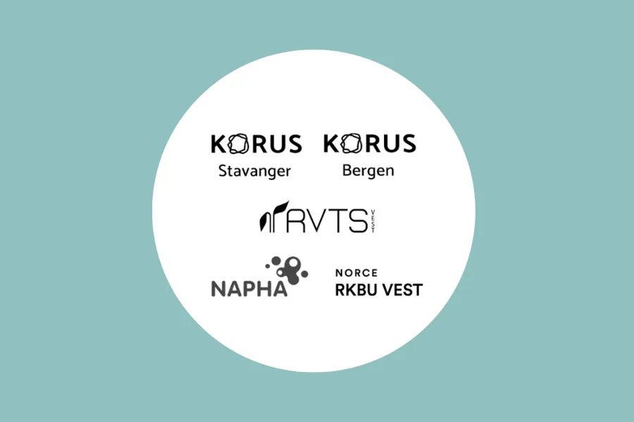 Logo for KORUS, RVTS, RKBU og NAPHA