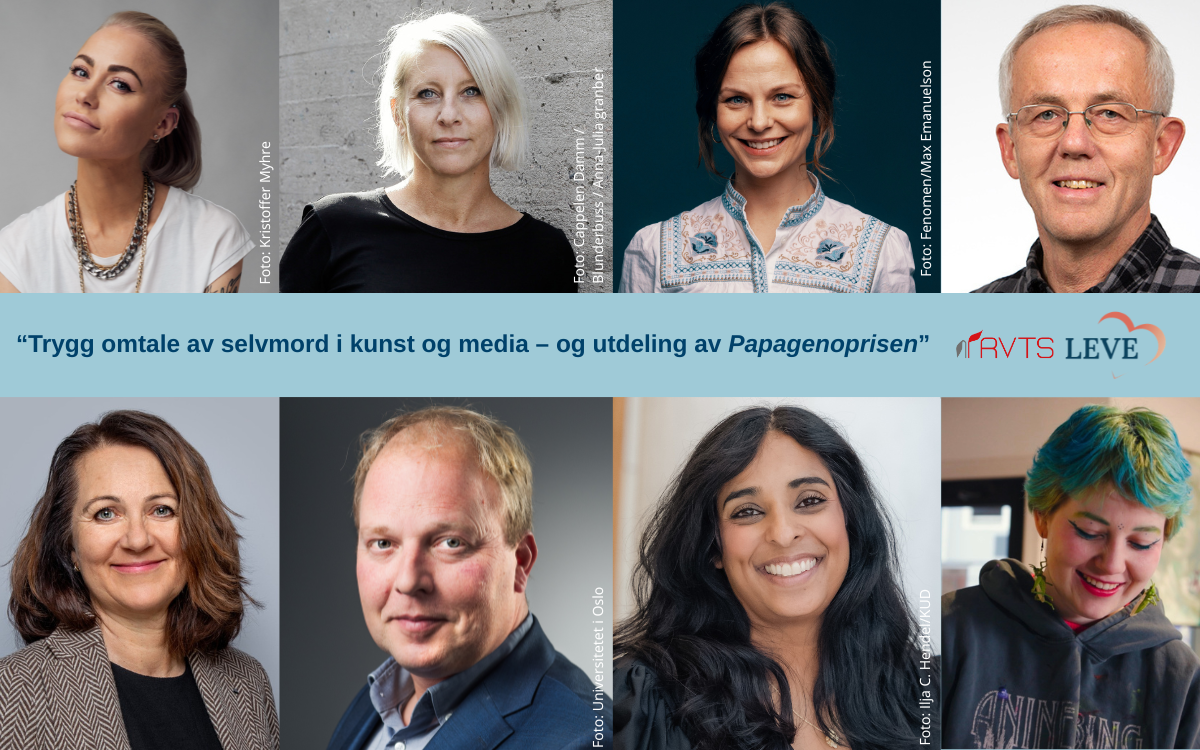En collage av de som skal forelese på papagenoprisen