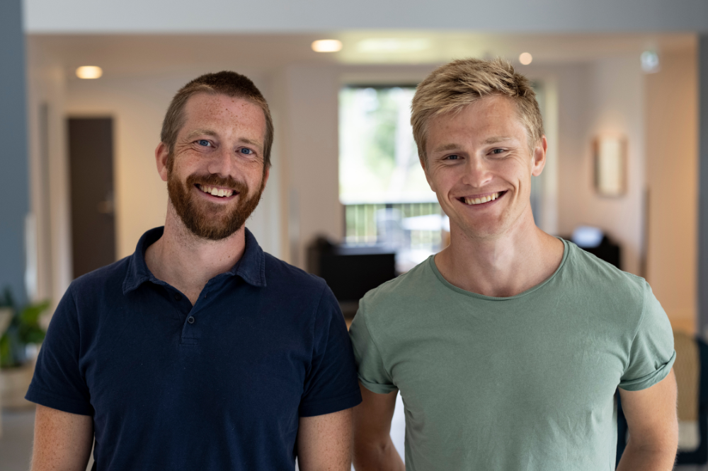 Jon Hynne Auby og Lars Christian Drivdal Vold