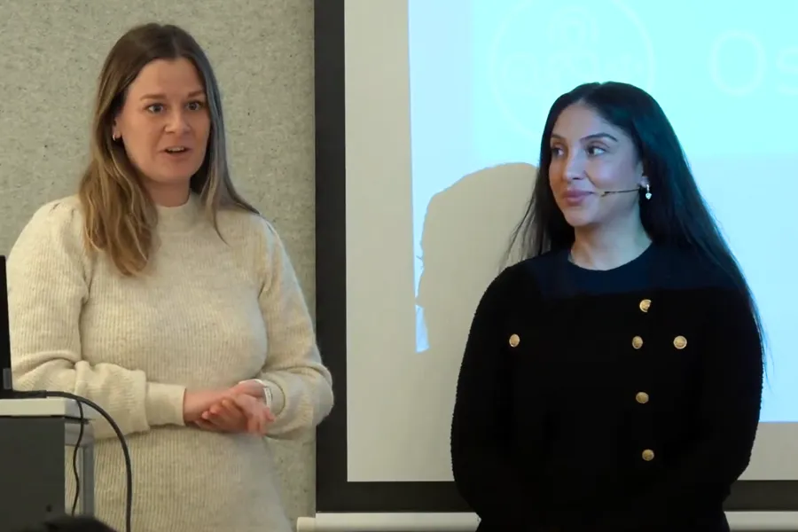 Hanne Detlefsen Holm og Mahsa Sheikh